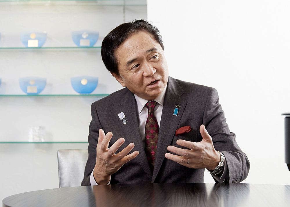 黒岩祐治さん×株式会社フェイス代表取締役社長 平澤 創