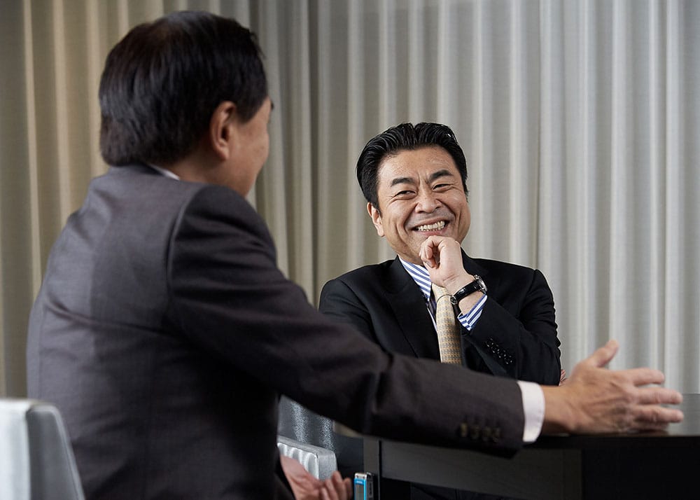 黒岩祐治さん×株式会社フェイス代表取締役社長 平澤 創