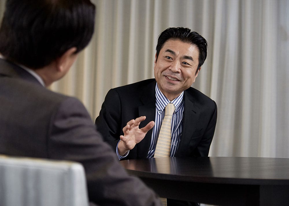 黒岩祐治さん×株式会社フェイス代表取締役社長 平澤 創